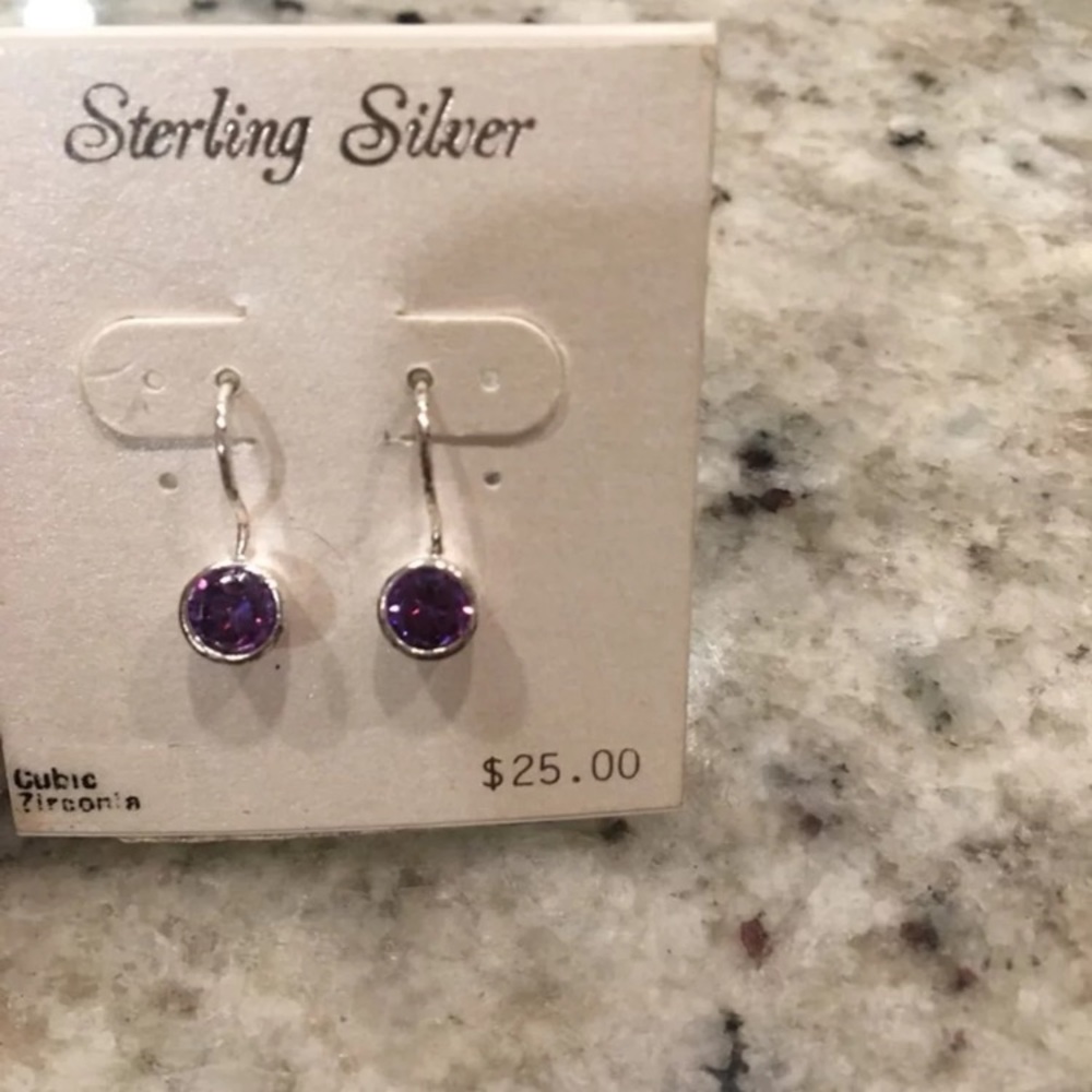Sterling silver earrings